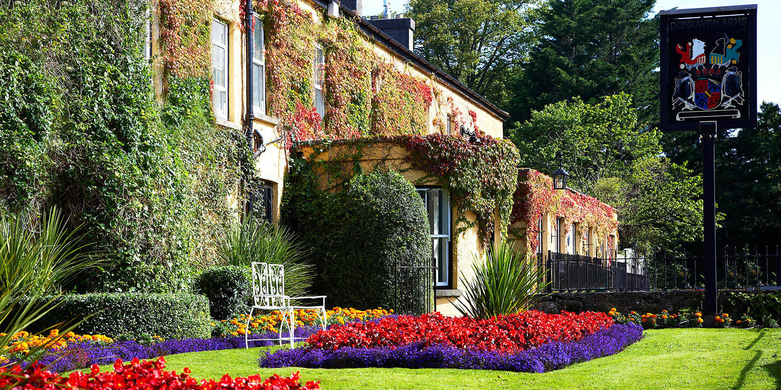 Dunraven Hotel exterior view in Adare