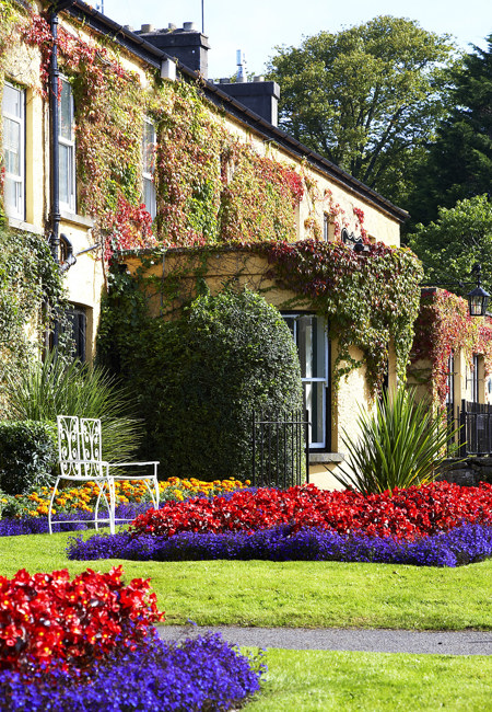 Short Exterior Shot With Flowers