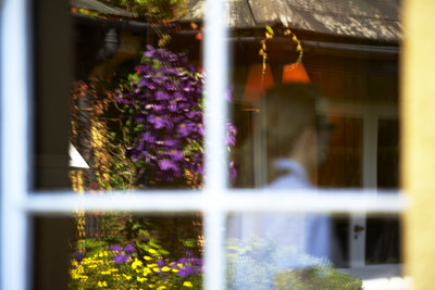 Blurred Image Thru A Window