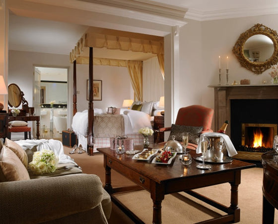Five-star suite at Dunraven Hotel in Adare Village, Ireland